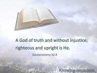 Deuteronomy 32:4